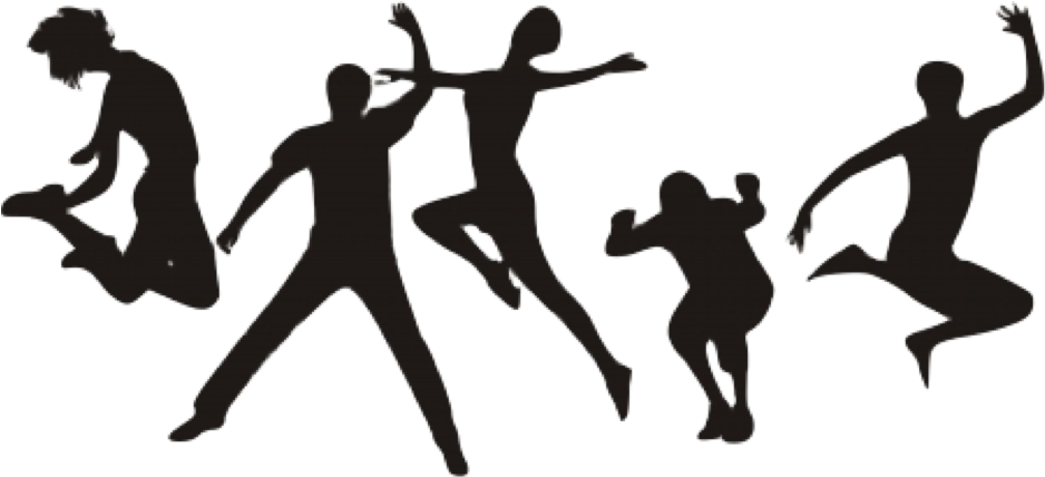 People Jumping Png - Semana De La Juventud (939x539), Png Download