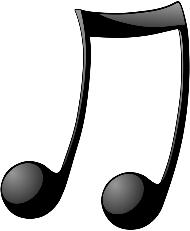 Eighth Note Musical Note Quarter Note Free Music - Music Note Png Transparent (618x750), Png Download