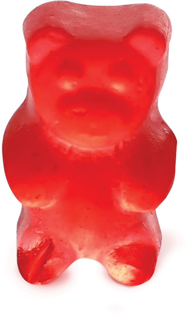 Red Gummi Bear - Red Gummy Bear Png (1500x1500), Png Download