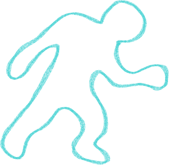 Chalk Outline Body Png Picture Royalty Free - Chalk Outline No Background (654x638), Png Download