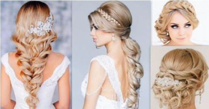 Wedding-hair - Simple Hair And Makeup For Wedding (720x480), Png Download