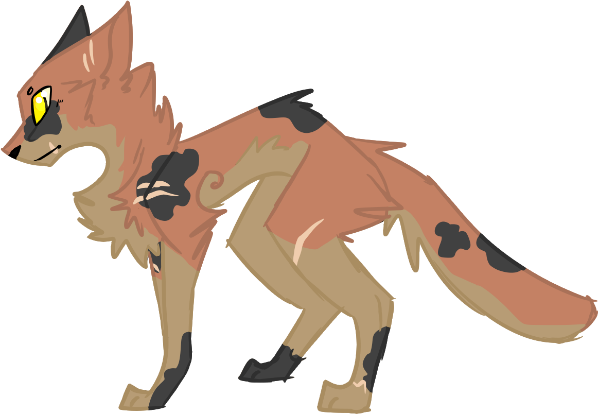 Ottertooth Has Scars - Cartoon (1500x900), Png Download