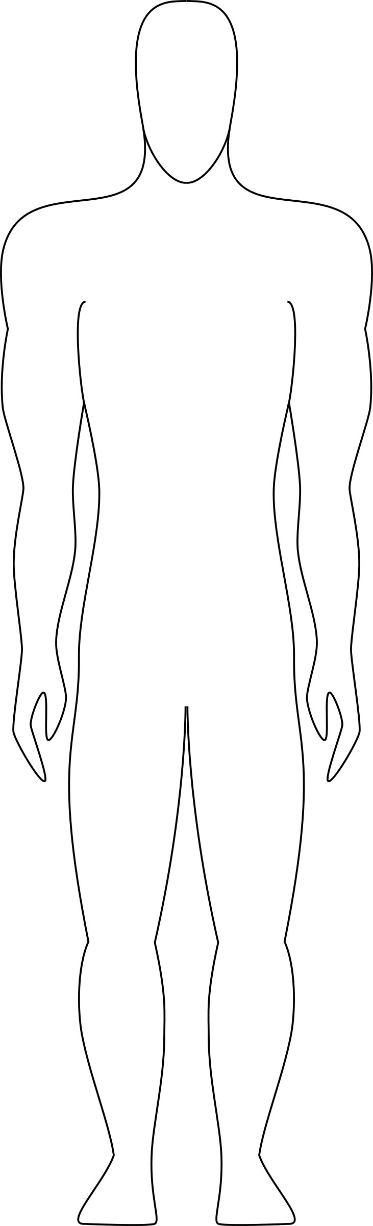 Svg Black And White Download Figure Group - Line Art (731x2400), Png Download