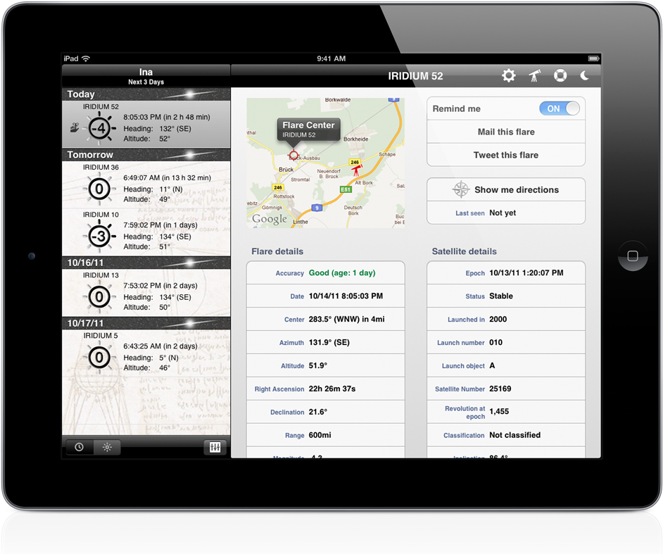 Iflares On Ipad - Apple Ipad Family (1024x839), Png Download