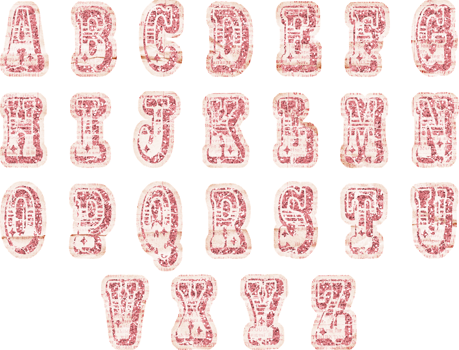 Separating Alphabets - Bling-bling (1600x1221), Png Download