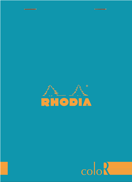 Rhodia Color N16 Premium Pad - Rhodia No. 18 Premium Lined Notepad Sapphire Blue (600x600), Png Download