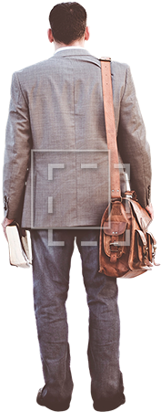 Man Walking Away In Sportcoat And Jeans - Man Walking Away Png (450x450), Png Download