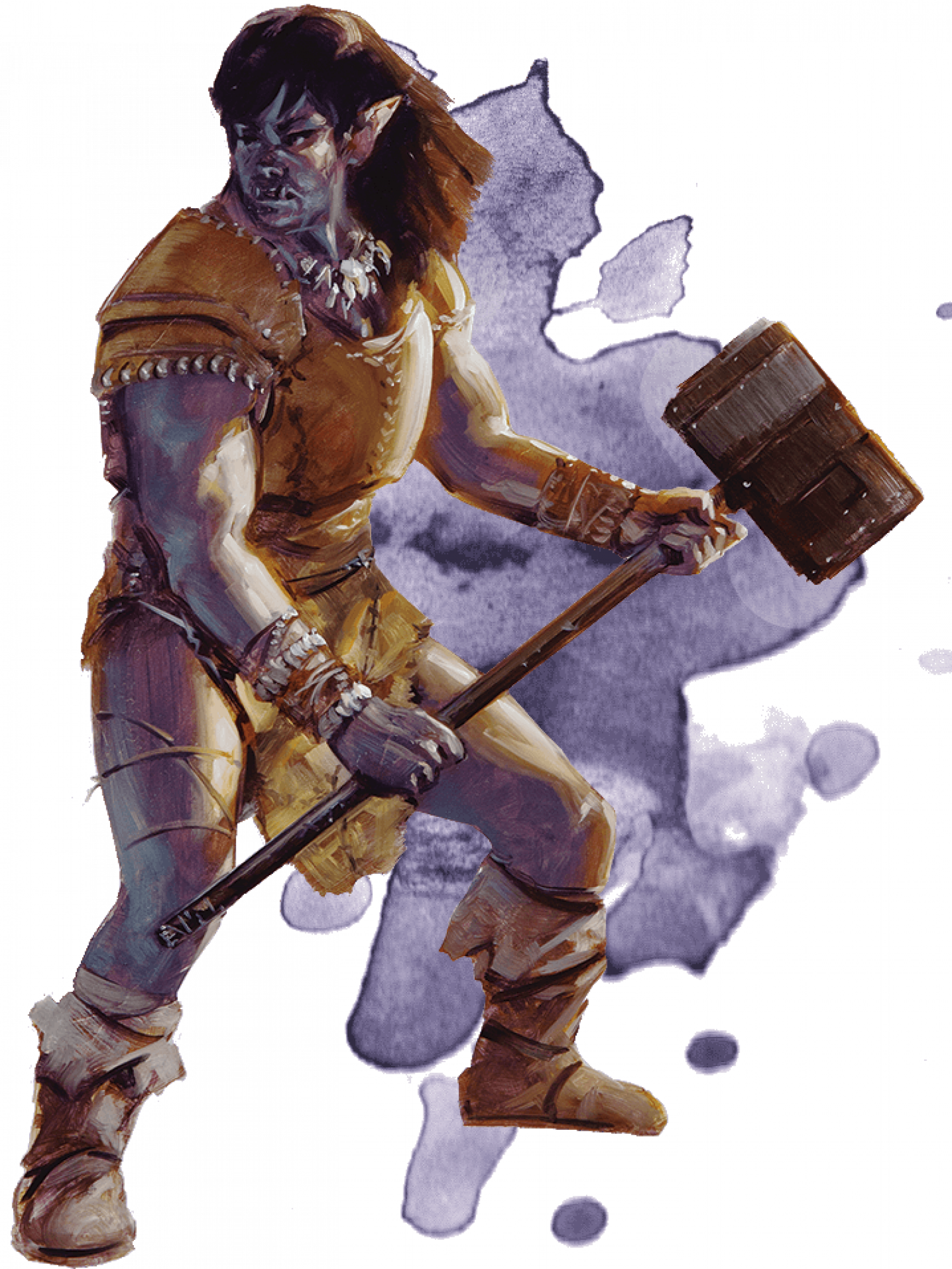 Half Orc Species In Forgotten Realms Our Version World - Half-orc (1600x2133), Png Download