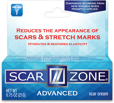 Scar Zone Skin Care Scar Zone Advanced - Scar Zone Advanced Skin Care Scar Cream 0.75 Oz (400x400), Png Download