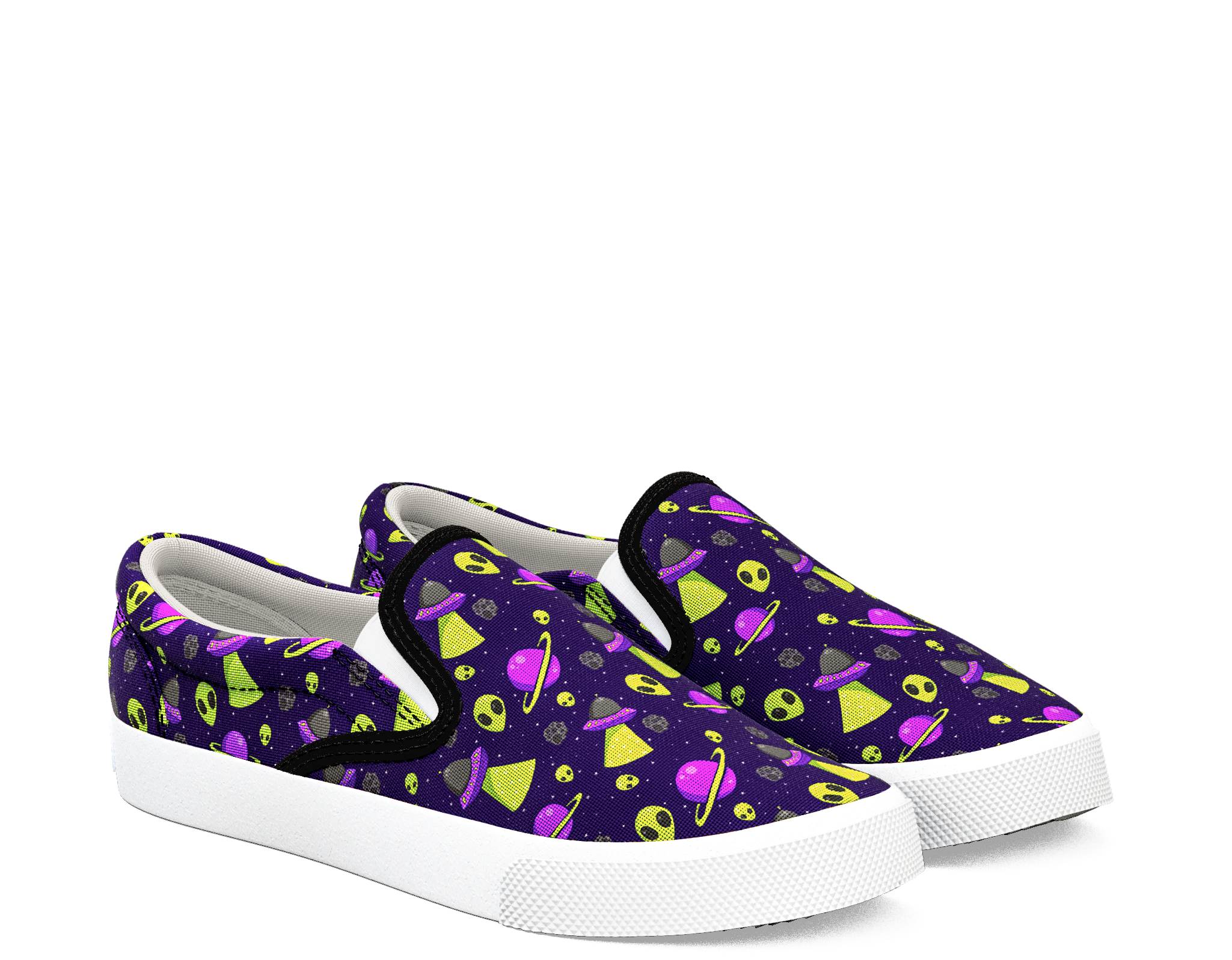 60610 1457 657 Aliensrreal Laurenramer Navygreen Unisex - Shoe (2048x2048), Png Download