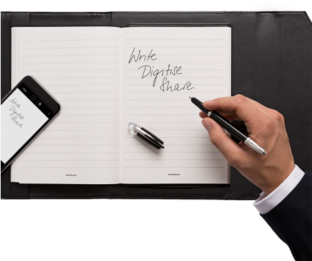 Montblanc Augmented Paper Writing Set (450x450), Png Download
