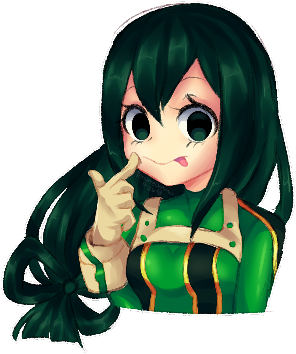 Froppy From Boku No Hero Academia - Twitter (1101x1200), Png Download
