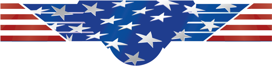 Red White And Blue Banner Png - Red White Blue Stars Banner (1000x501), Png Download