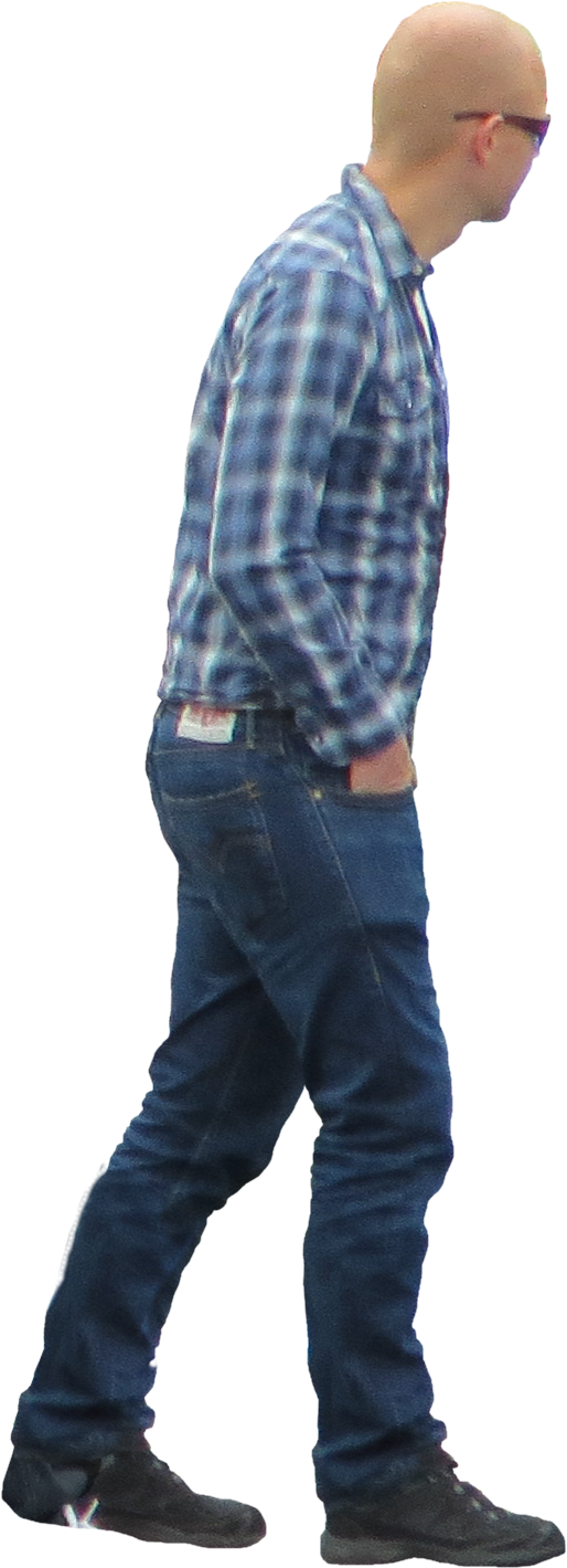 Person Walking Dog Png For Kids - Person Walking Sideways Png (1418x1418), Png Download