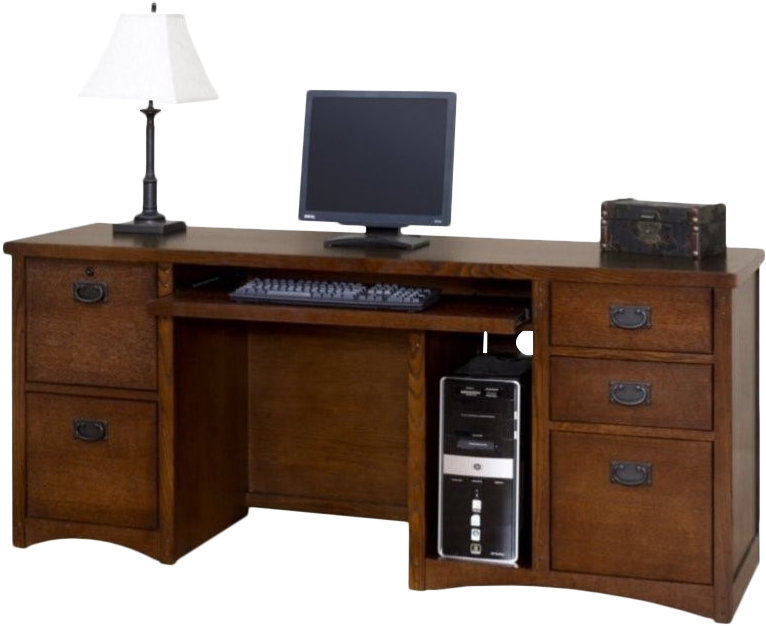 Martin Furniture Mission Pasadena Computer Credenza (798x798), Png Download