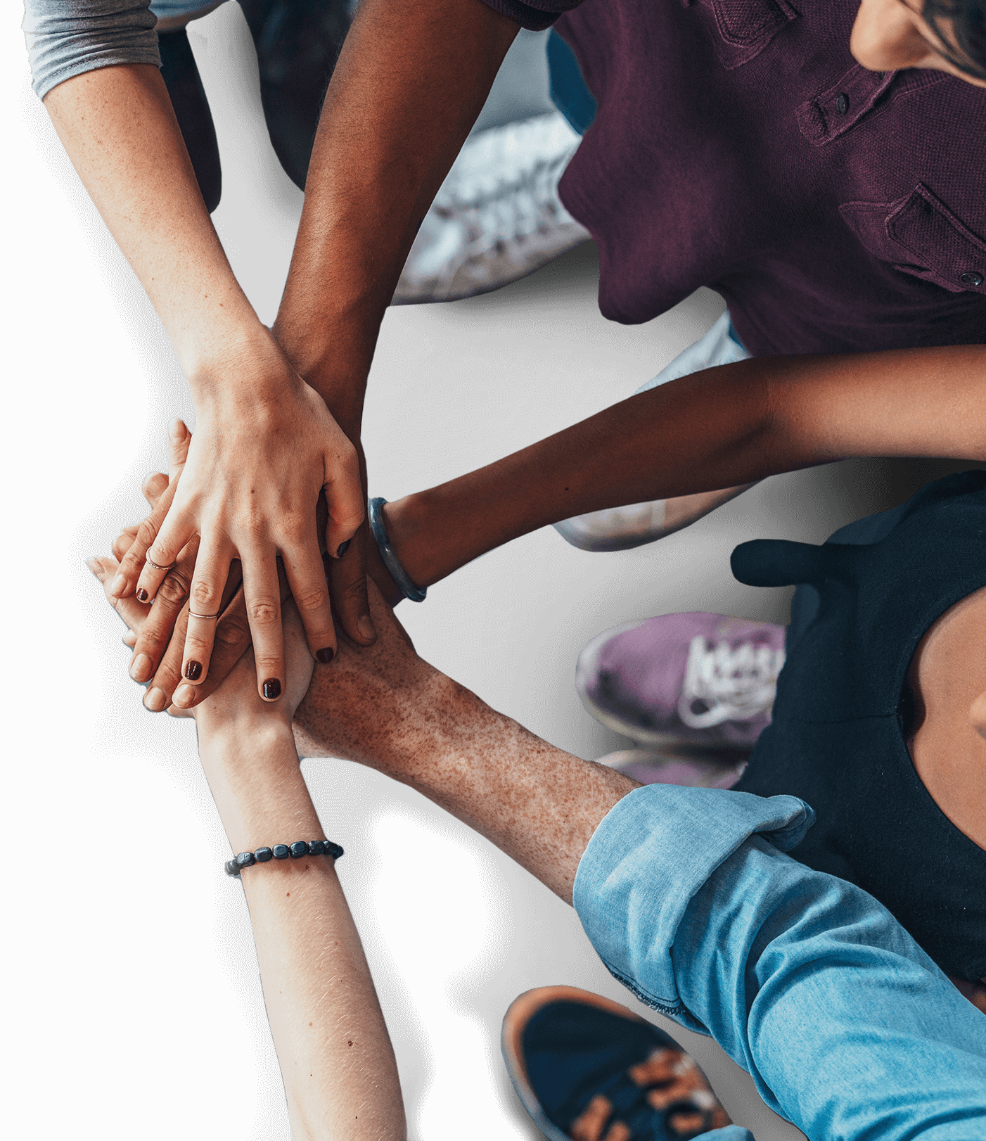 Tour Background - Holding Hands (1402x1622), Png Download