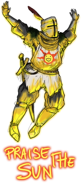 Brolaire Of Asstora - Dark Souls Emoji Transparent (261x600), Png Download