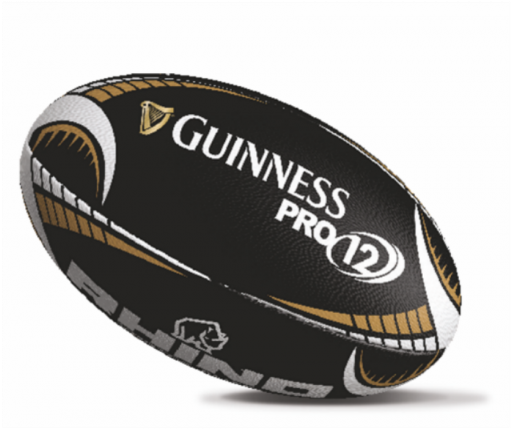 Guinness Pro12 Rugby Ball (550x550), Png Download