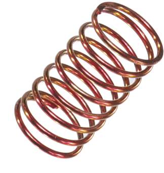 Springs - Shock Absorber Springs, Black, 4pcs. (500x373), Png Download