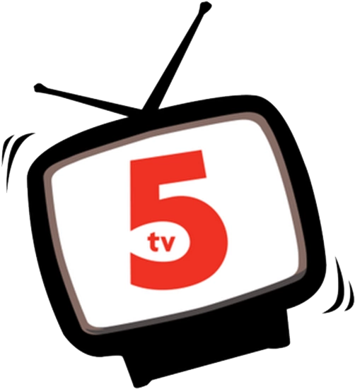 Tv5 Logo 2008 - Tv 5 Logo (568x662), Png Download