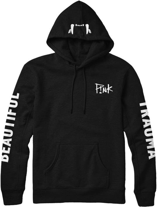 Beautiful Trauma Fangs Hoodie - Givenchy Dragon Hoodie (750x750), Png Download