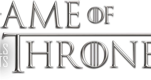 Game Of Thrones Logo Png Transparent Images - Game Of Thrones (640x480), Png Download