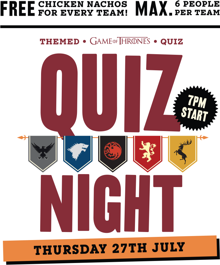 Iquiz Game Of Thrones Thumb - Game Of Thrones Quiz Night (765x933), Png Download
