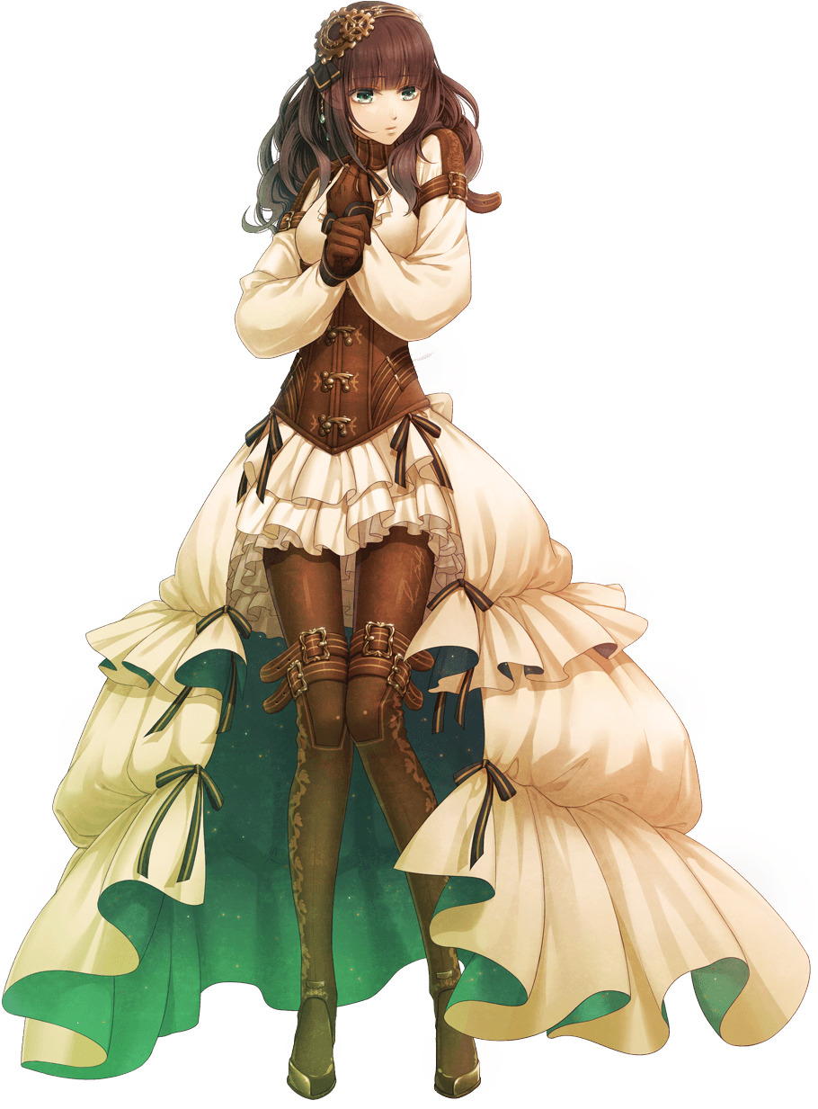 Game - Code Realize Cardia Cosplay (930x1300), Png Download