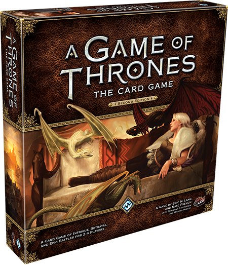 A Game Of Thrones - Game Of Thrones: The Card Game (cards) (450x523), Png Download