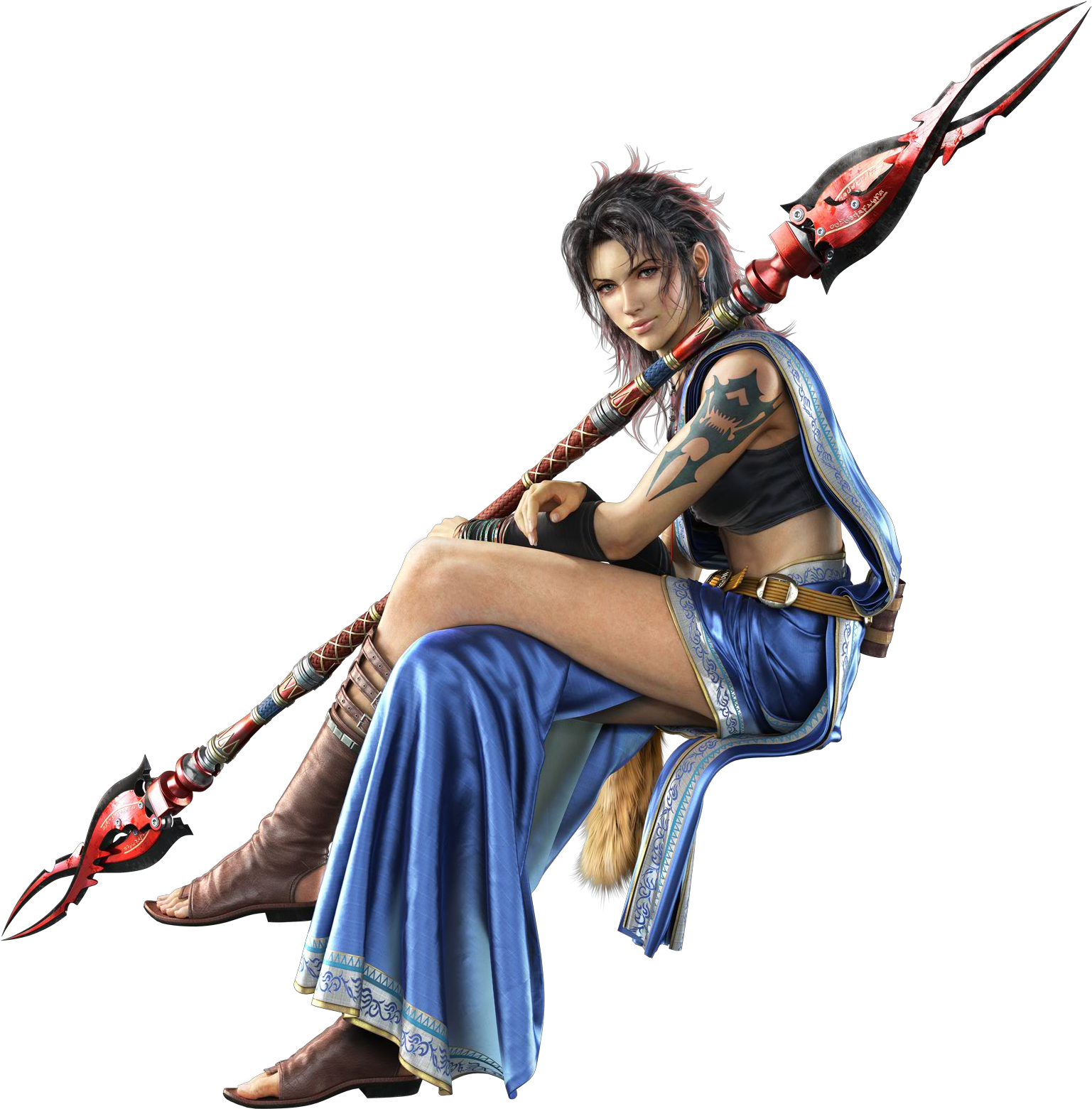 Ff13-fang - Final Fantasy Xiii Personnages (1550x1575), Png Download