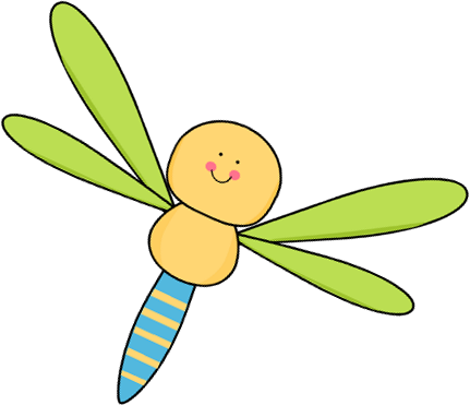 Dragonfly Clipart - Dragon Fly Clip Art Png (431x371), Png Download