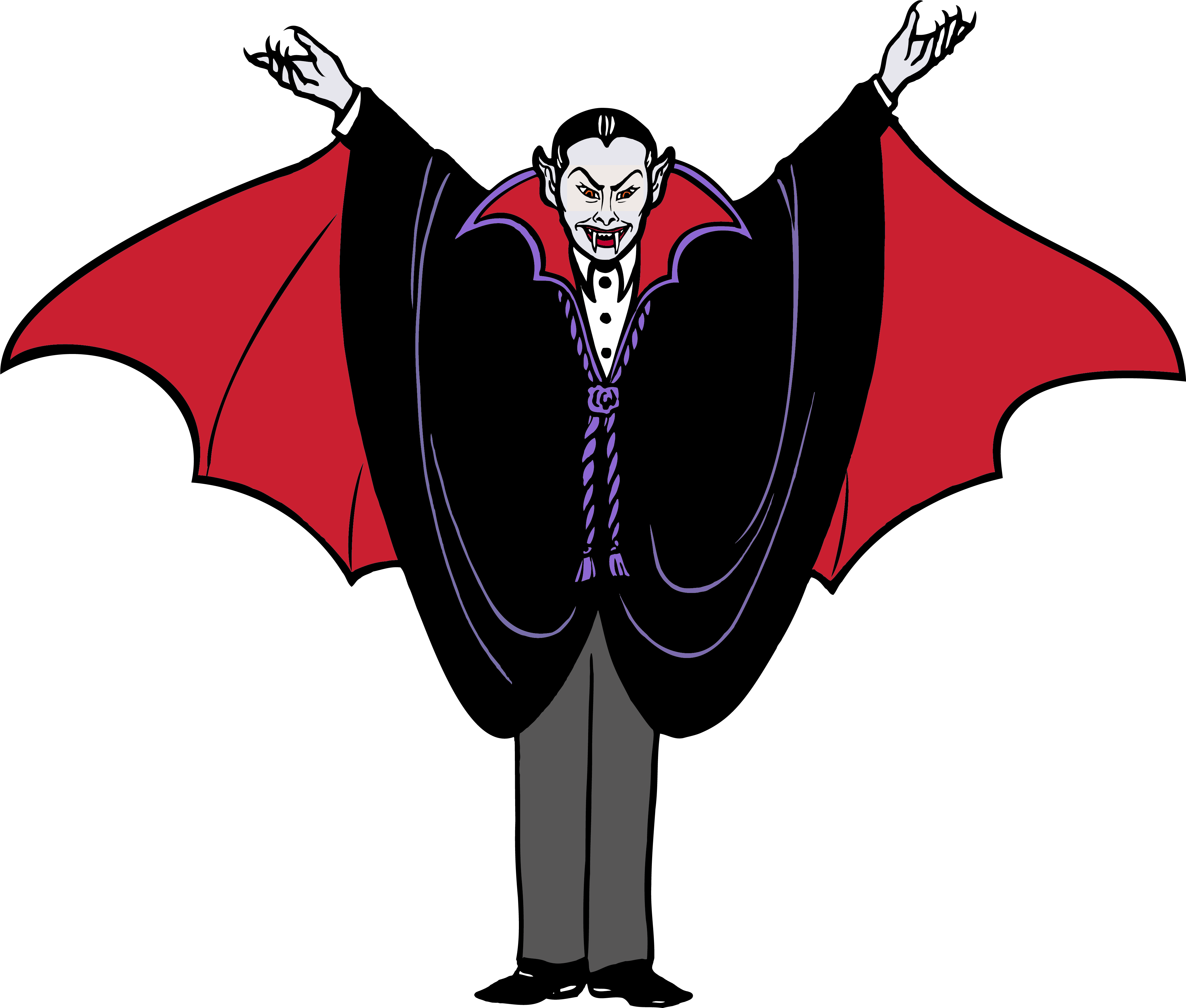 Vampire Clip Art - Vampiro Cliparts (4576x4143), Png Download