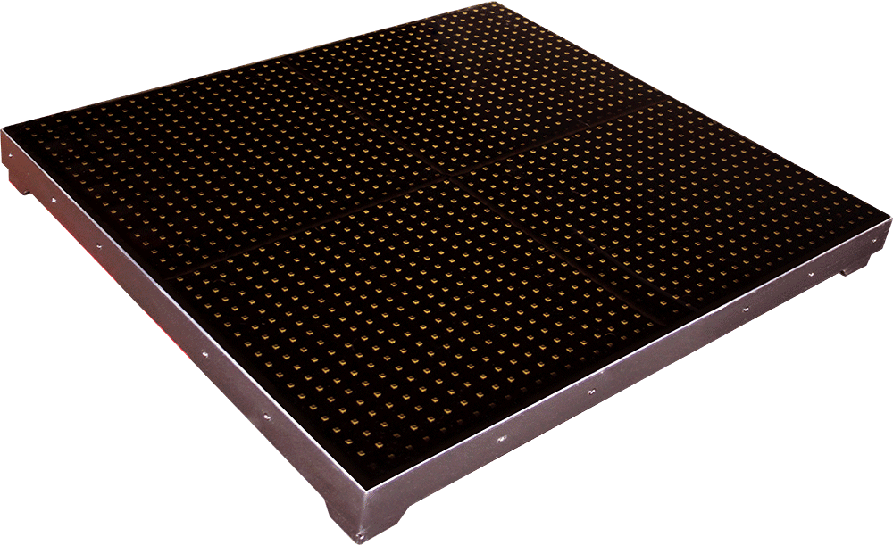 Led Interactive Dance Floor - Polka Dot (1000x611), Png Download