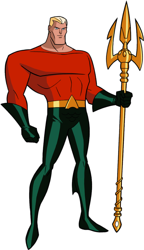 Aquaman - Aquaman Animated (600x996), Png Download