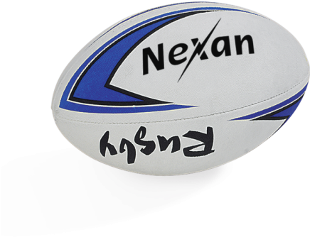 Rugby Ball Nexan Nation, Size - Hallenfußball Nexan Indoor Comet, Gr.4 (500x500), Png Download