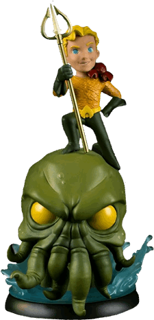 Aquaman And Cthulhu Q Fig Max (600x600), Png Download