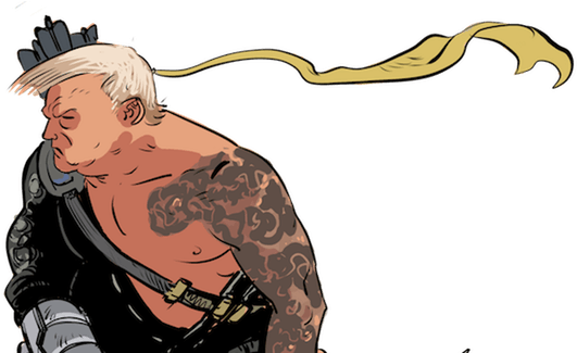 Overwatch Hanzo Png Vector Library Library - Donald Trump Overwatch (650x324), Png Download