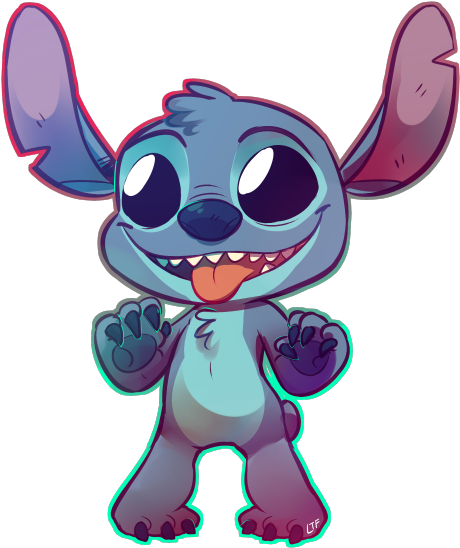 Lilo And Stitch My Art Stitch Sorry For The Spam People - Drawing (500x575), Png Download