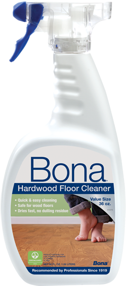 Locate This Product - Bona 36-ounce Hardwood Floor Cleaner Spray Bottle (600x600), Png Download