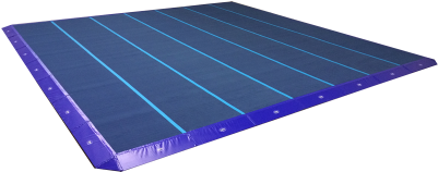 Gymnastics Sprung Floor - Floor Gymnastics (400x450), Png Download