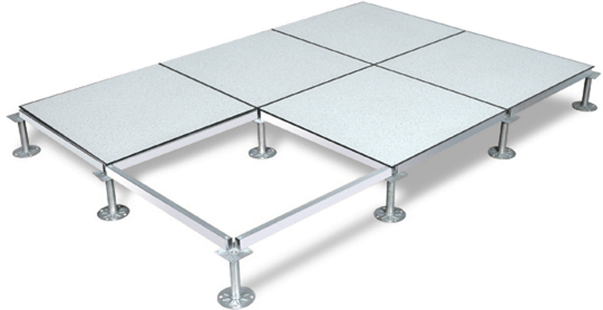 Raised Floor Systems - Raised Flooring (845x434), Png Download