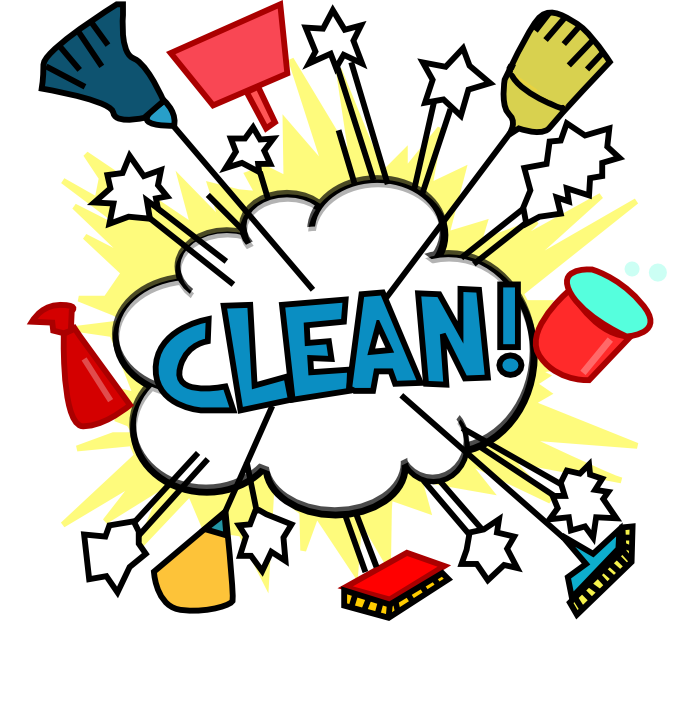 Popular Industrial Kitchen Cleaning Services Window - Housekeeping Clipart (700x701), Png Download