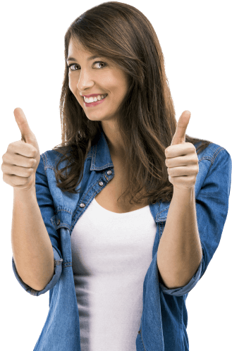 Call Us Today - Dependable Cleaners Commercial Girl (390x507), Png Download