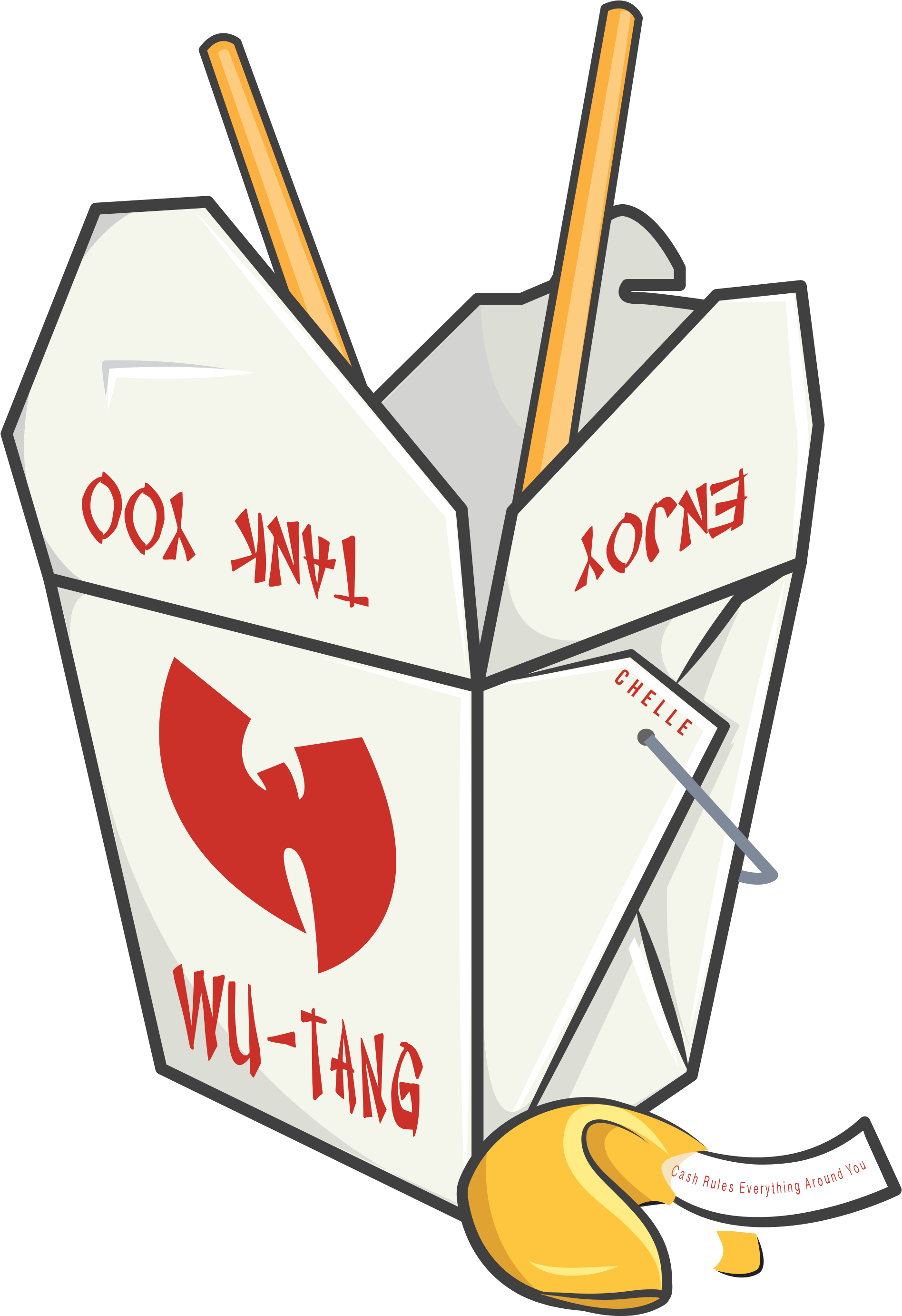 Image Of Wu-tang Sticker - Wu Tang Sticker (3000x3000), Png Download