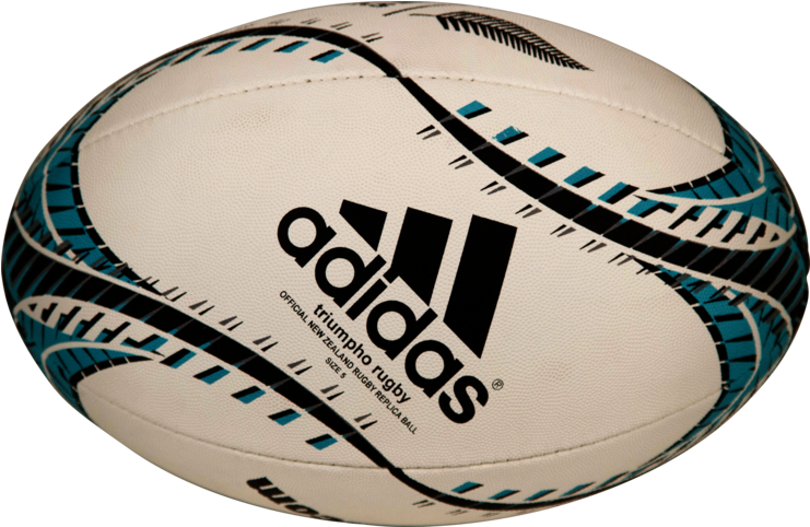 All Blacks Nz Rugby Union Team Ball Size - All Blacks Rugby Balls (740x740), Png Download