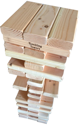 Tumbling Tower - Tower (304x480), Png Download