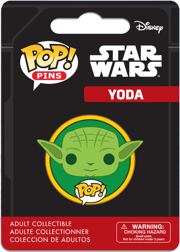 Star Wars Yoda Pop Pin - Funko Pop Pins Star Wars (850x850), Png Download