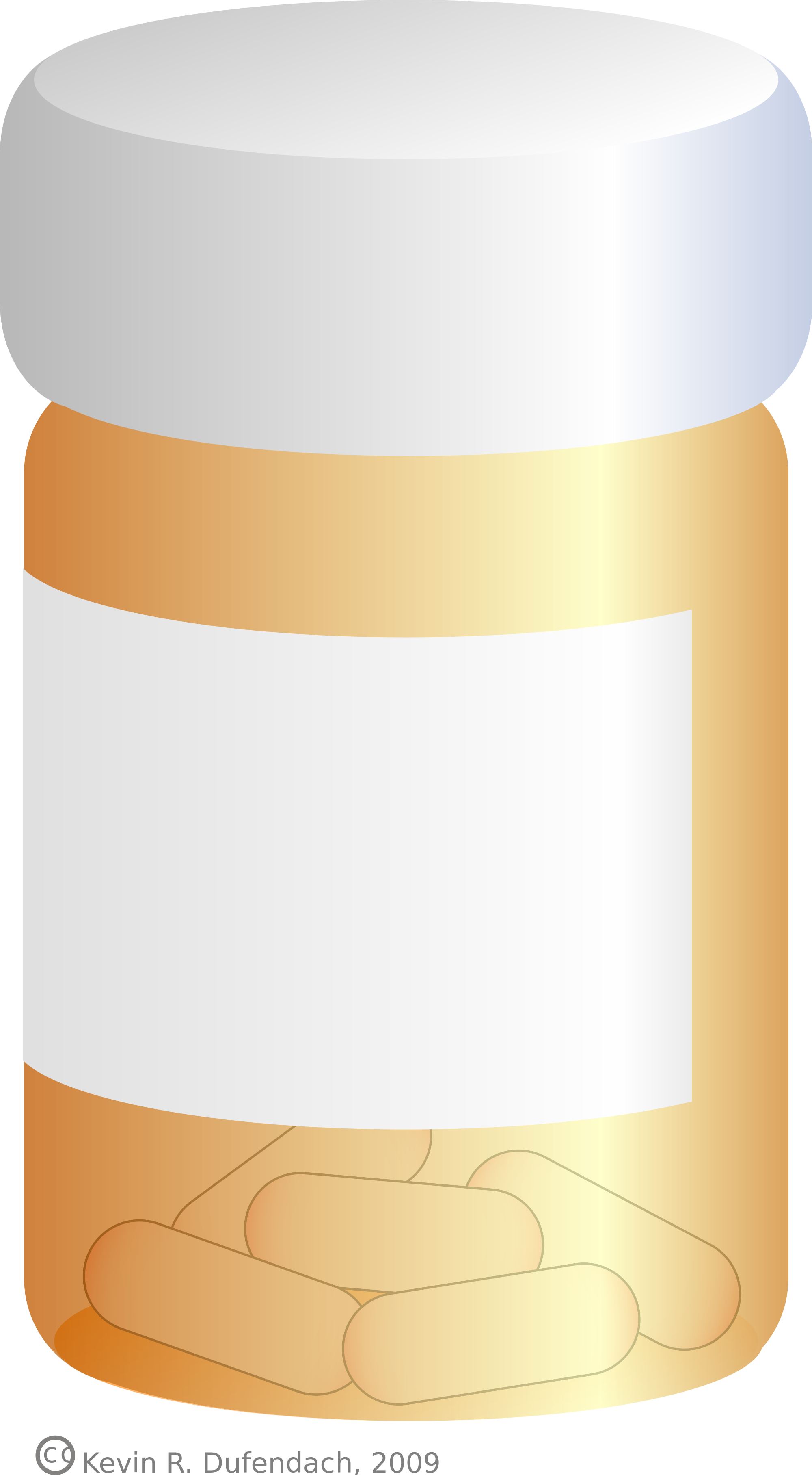 Pill Bottle Png - Transparent Pill Bottle Png (2000x3630), Png Download
