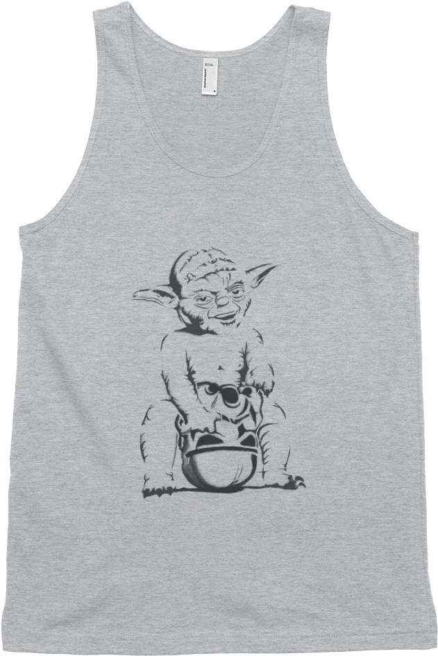 Banksy Yoda - Tank - Banksy (1000x1000), Png Download