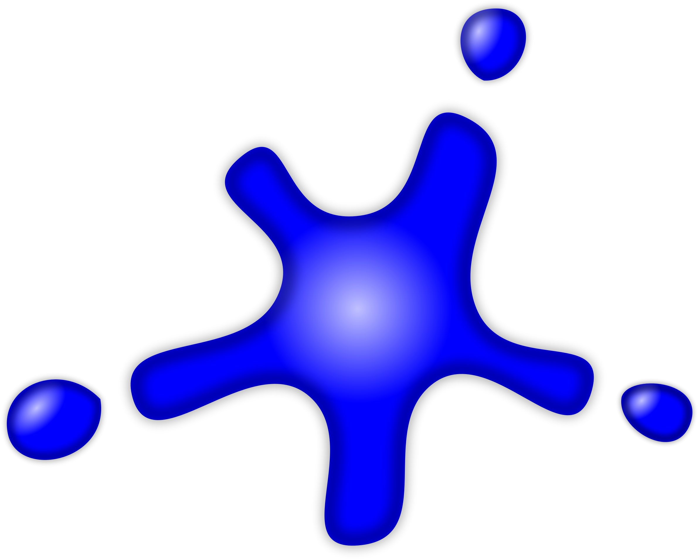 How To Set Use Ink Splash Svg Vector (600x482), Png Download